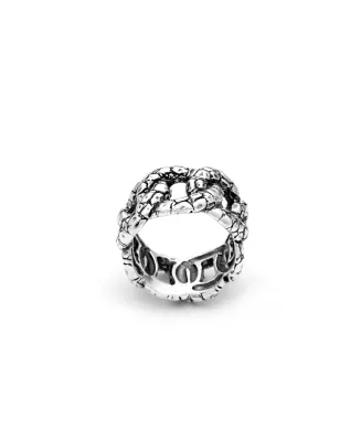 Anello Fascia Croco mis.19 Donna Giovanni Raspini