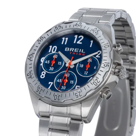 Orologio Tribe Grow Up Chrono Blu-Arancio EW0760 Uomo Breil