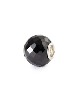 Bead Onice Nero Sfaccettato Rotondo Trollbeads