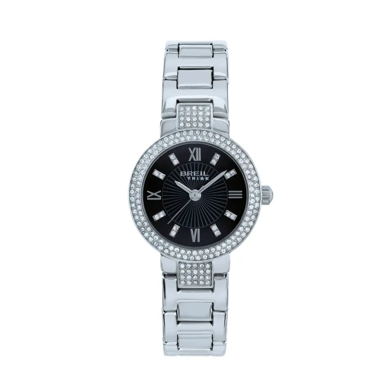 Orologio Tribe Dance Floor Petit Nero Cristalli EW0831 Donna Breil