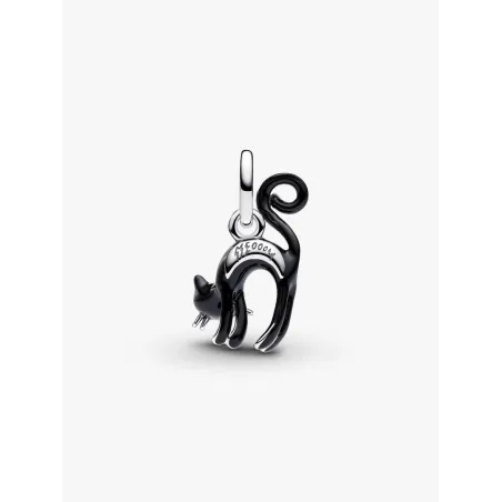 Charm Pendente Gatto Nero Donna Pandora