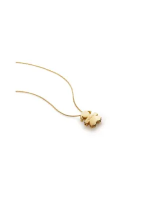 Collana I Tesorini in Oro Giallo Ciondolo con Sagoma Bimba Le Bebe'