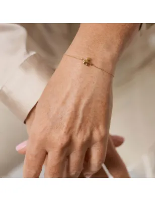 Bracciale I Tesorini in Oro Giallo con Sagoma Bimbo Le Bebe'