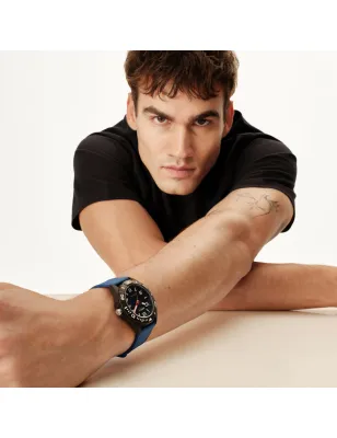 Orologio Black Horizon Cinturino Nylon Blu EW0837 Uomo Breil