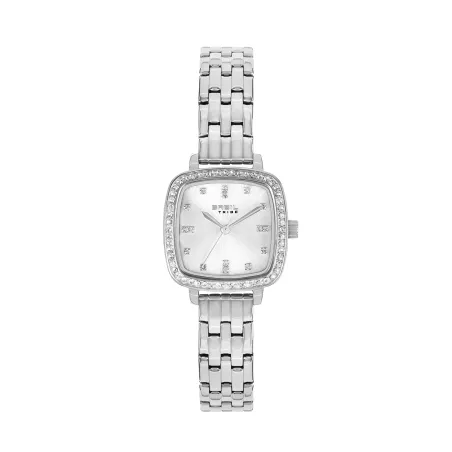 Orologio Tribe Aurea Silver Cristalli Quadrata EW0848 Donna Breil
