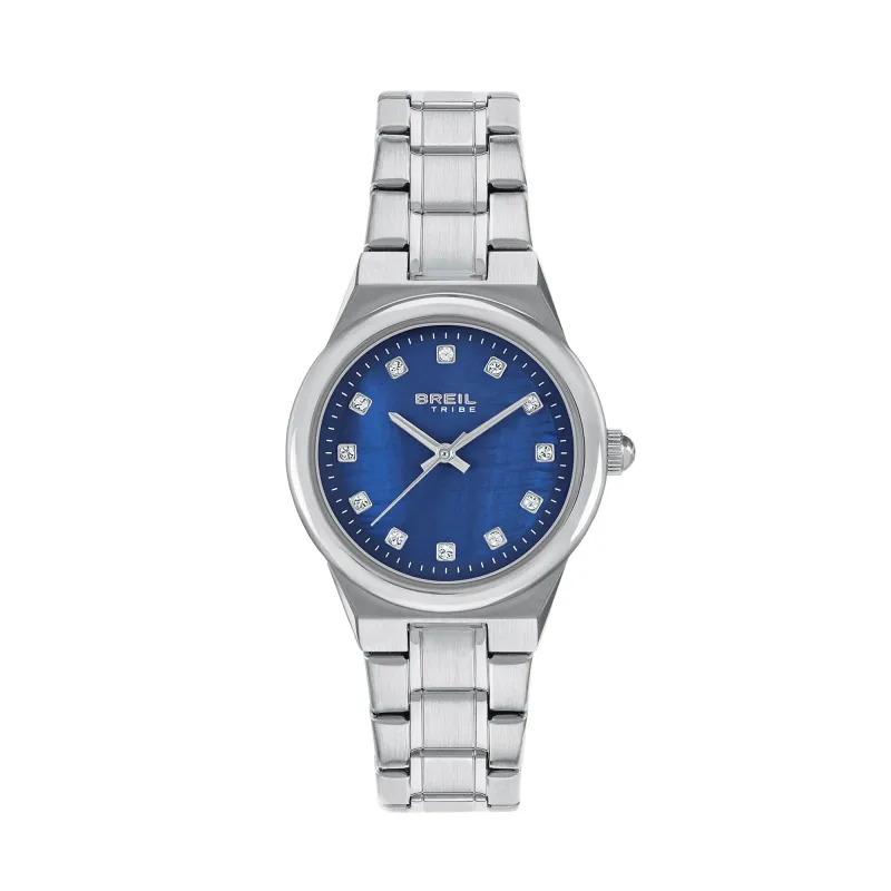 Orologio Tribe Fiji Madreperla Blu Cristalli EW0854 Donna Breil Orologio Tribe Fiji Madreperla Blu Cristalli EW0854 Donna Breil