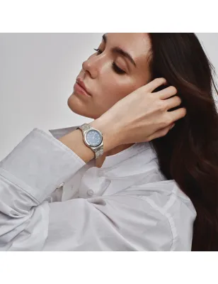 Orologio Tribe Fiji Madreperla Blu Cristalli EW0854 Donna Breil