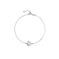 Bracciale I Tesorini in Oro Bianco con Sagoma Bimba Le Bebe' Bracciale I Tesorini in Oro Bianco con Sagoma Bimba Le Bebe'