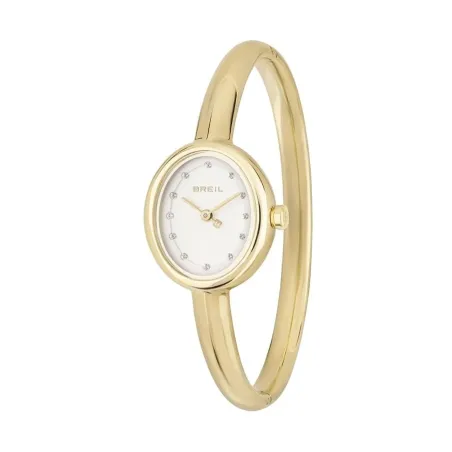 Orologio Hoop Bangle Cassa Ovale PVD Oro TW2056 Donna Breil