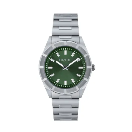 Orologio B 12 H Lunetta 12 Intagli Verde Sunray TW2075 Uomo Breil