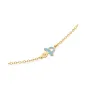 Bracciale Lucciole in Oro Giallo con Ciuccio e Diamante Le Bebe' Bracciale Lucciole in Oro Giallo con Ciuccio e Diamante Le Bebe'