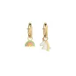 Orecchini Toys in Oro Giallo con Arcobaleno e Unicorno Le Bebe' Orecchini Toys in Oro Giallo con Arcobaleno e Unicorno Le Bebe'