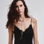 Collana a Sciarpa Dorata Falling Star Donna Breil Collana a Sciarpa Dorata Falling Star Donna Breil