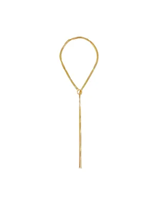 Collana a Sciarpa Dorata Falling Star Donna Breil