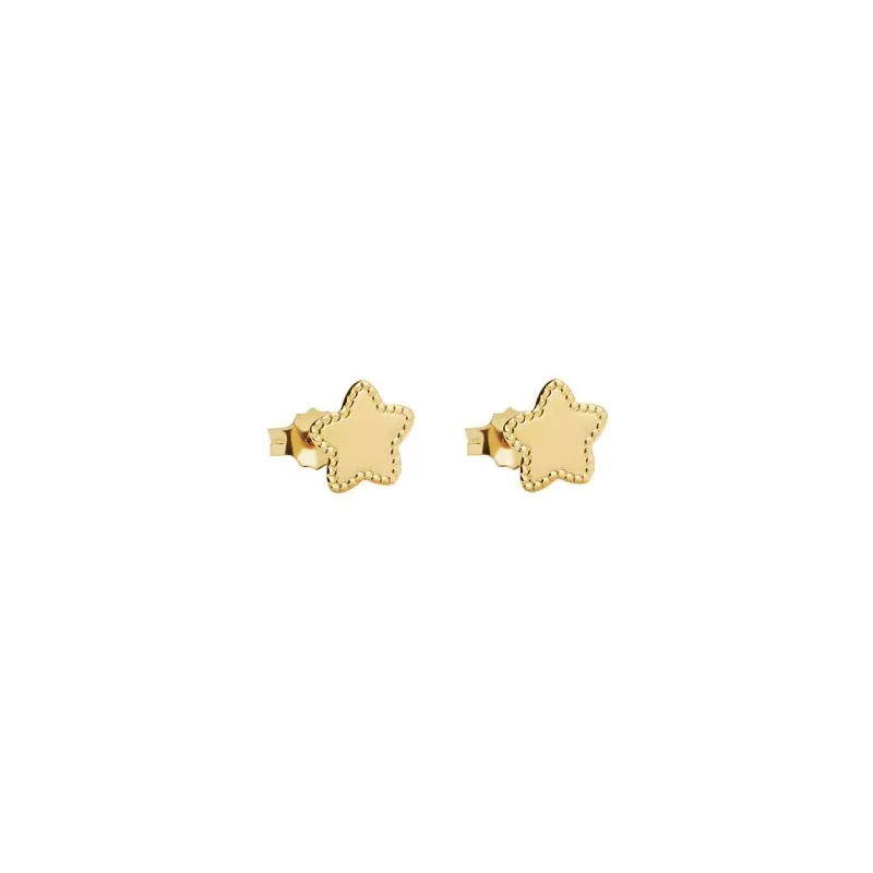 Orecchini Scintille in Oro Giallo Stelle Le Bebe' Orecchini Scintille in Oro Giallo Stelle Le Bebe'
