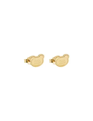 Orecchini Scintille in Oro Giallo Orsetto Le Bebe'