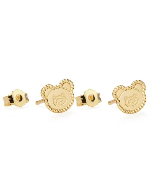 Orecchini Scintille in Oro Giallo Orsetto Le Bebe'