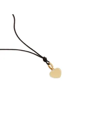 Ciondolo Scintille in Oro Giallo e Cuore Le Bebe'