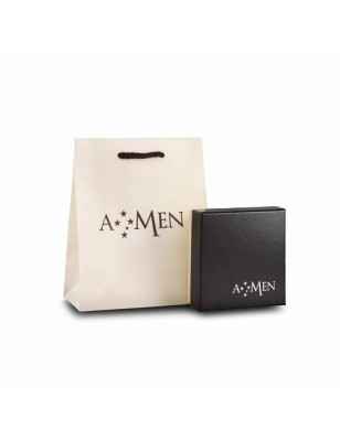ROSARIO ARGENTO CLASSICO DONNA AMEN CRO30B AMEN