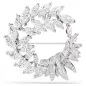 Spilla Mesmera Taglio Marquise, Bianca, Placcato Rodio Swarovski Spilla Mesmera Taglio Marquise, Bianca, Placcato Rodio Swarovski