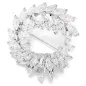 Spilla Mesmera Taglio Marquise, Bianca, Placcato Rodio Swarovski Spilla Mesmera Taglio Marquise, Bianca, Placcato Rodio Swarovski