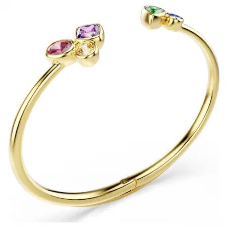 Bracciale Rigido Imber, Multicolore, Finitura Oro 18K Donna Swarovski