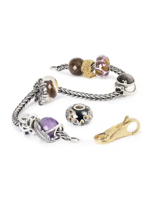 Chiusura Forza della Fenice, Placcato Oro Trollbeads