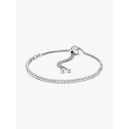 Bracciale Tennis con Chiusura Regolabile Donna Pandora