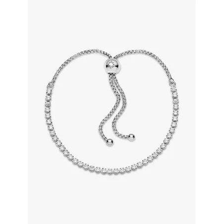 Bracciale Tennis con Chiusura Regolabile Donna Pandora