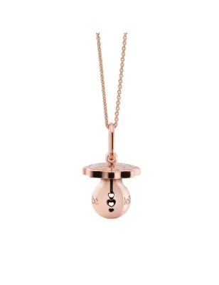Collana Suonamore I Ciucci, Argento Placcato Oro Rosa Donna Le Bebe'