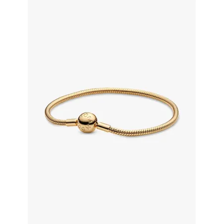 Bracciale Dorato Moments Chiusura a Sfera cm.18 Donna Pandora