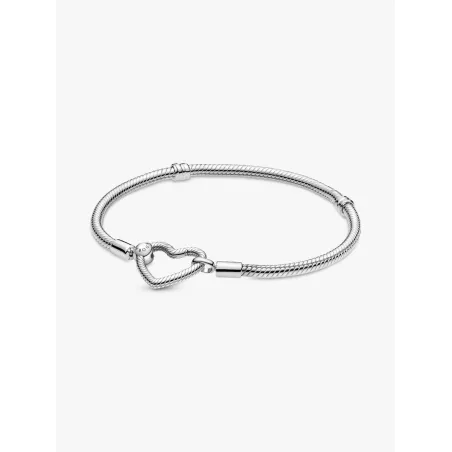 Bracciale Moments con Chiusura a Cuore cm.16 Donna Pandora