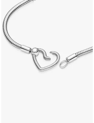 Bracciale Moments con Chiusura a Cuore cm.16 Donna Pandora