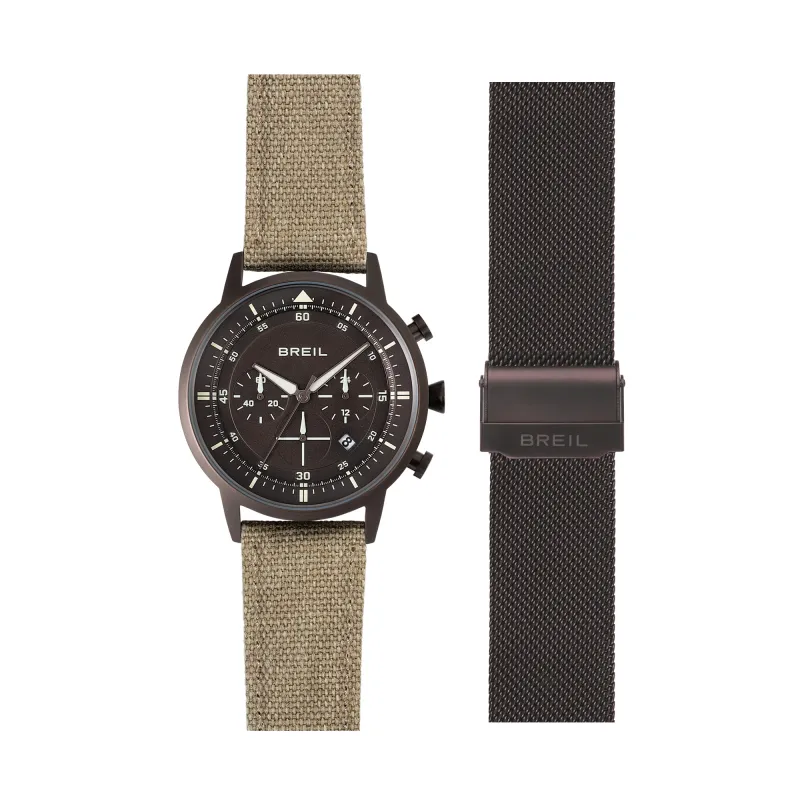 Orologio Six.3.Nine Doppio Cinturino TW2193 Uomo Breil Orologio Six.3.Nine Doppio Cinturino TW2193 Uomo Breil