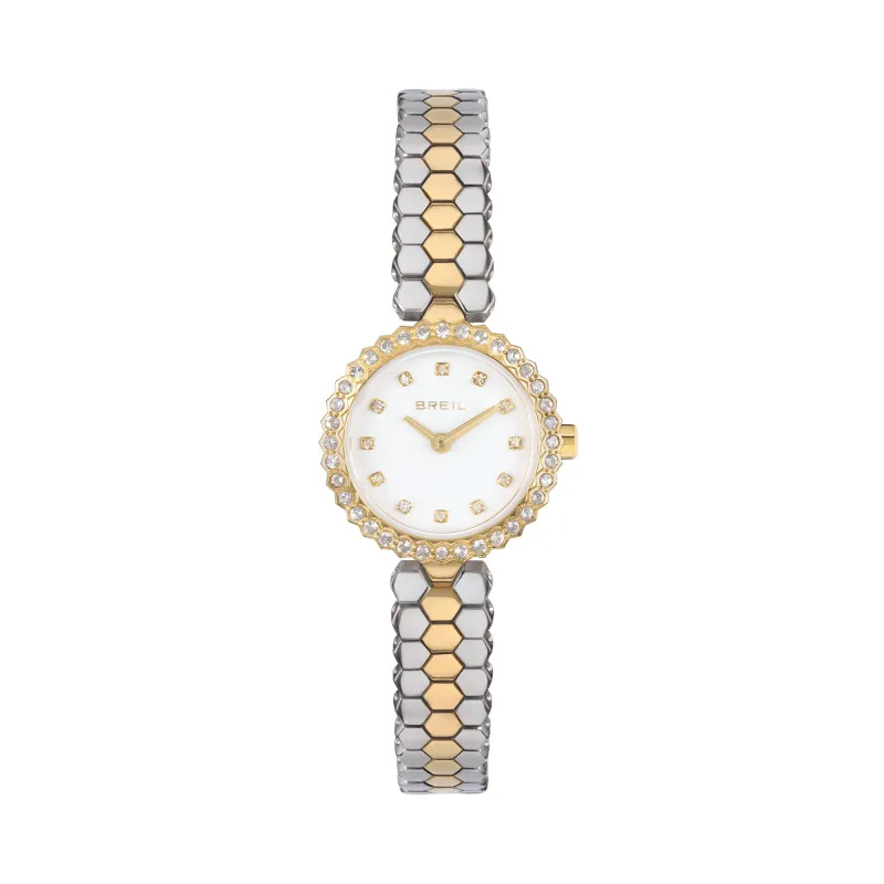 Orologio Honey Bicolore Cristalli TW2200 Donna Breil Orologio Honey Bicolore Cristalli TW2200 Donna Breil