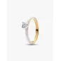 Anello Dorato White Chakra Heart mis.52 Pandora ME Donna