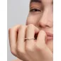 Anello Dorato White Chakra Heart mis.52 Pandora ME Donna