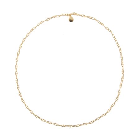 Collana Catene maglia a granchio 50 cm Donna Aquaforte