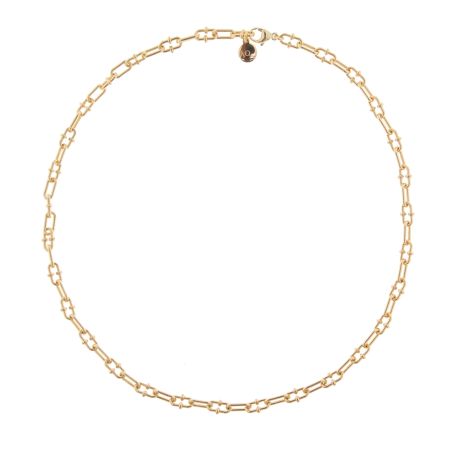 Collana Catene maglia a granchio 46,5 cm Donna Aquaforte