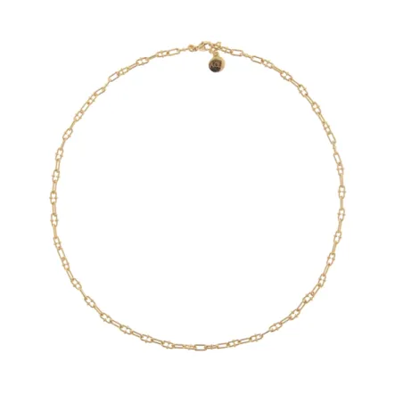 Collana Catene unisex maglia a granchio Donna Aquaforte
