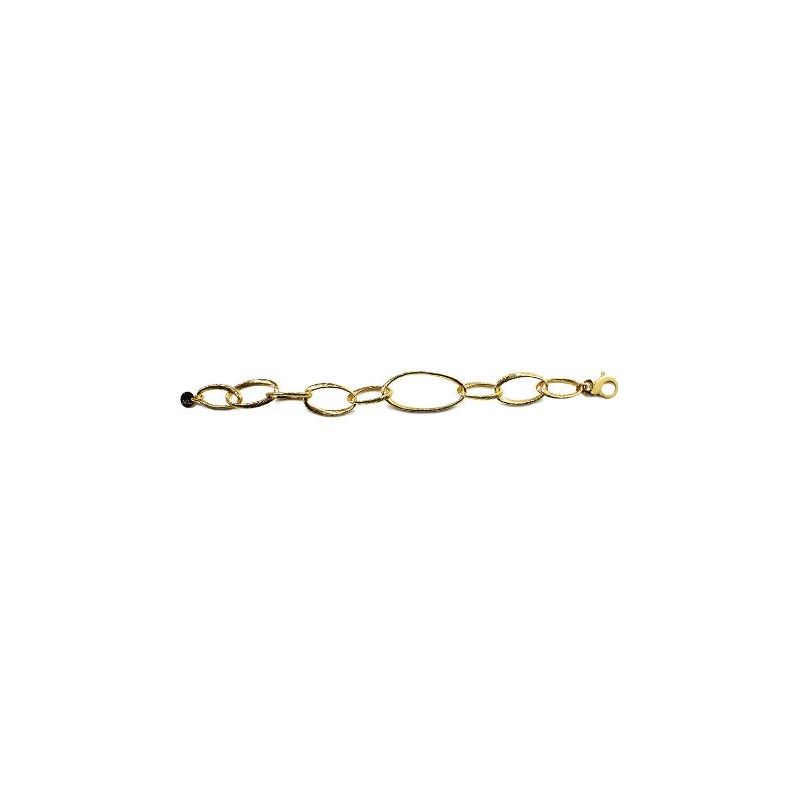 Bracciale Catene con elementi ovali varie dimensioni Donna Aquaforte Bracciale Catene con elementi ovali varie dimensioni Donna Aquaforte