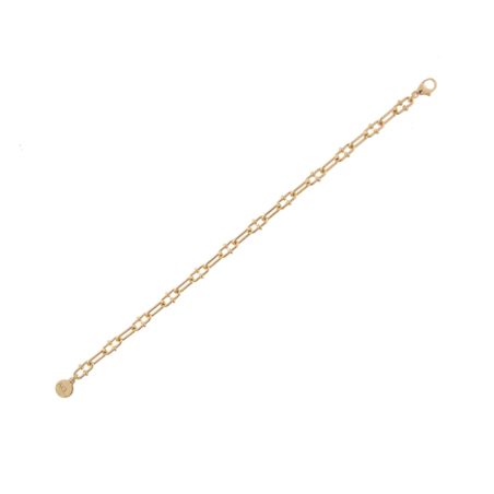 Bracciale Catene maglia granchio 18 cm Donna Aquaforte