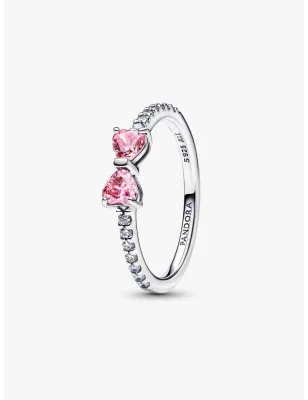 Anello Fiocco Luminoso Rosa mis.52 Donna Pandora