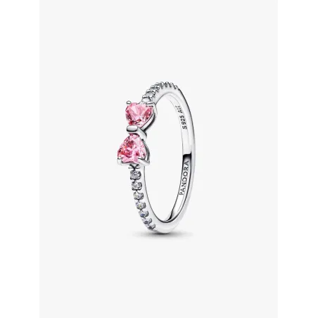 Anello Fiocco Luminoso Rosa mis.52 Donna Pandora