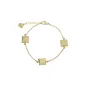 Bracciale I Classici con Tre Ovali Donna Aquaforte