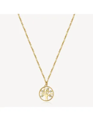 Collana Chakra Dorata Albero della Vita Donna Brosway