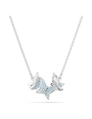 Collana Farfalla Blu Donna Swarovski Lilia