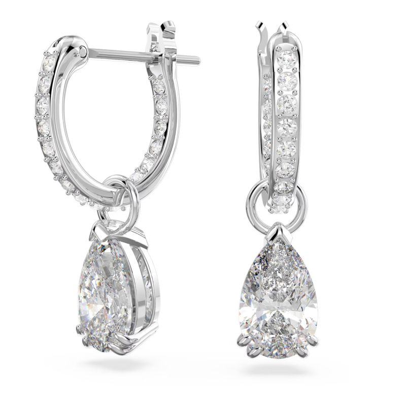 Orecchini CERCHIO TAGLIO PEAR Donna Swarovski Millenia