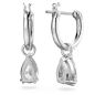 Orecchini CERCHIO TAGLIO PEAR Donna Swarovski Millenia