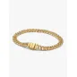 Bracciale Dorato Catena Maglia Cubana Pavè cm.16 Donna Pandora